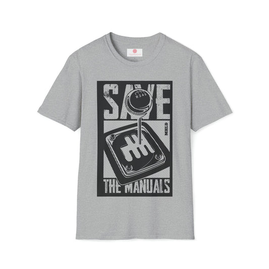 Save the Manuals Unisex Crew Neck T-Shirt